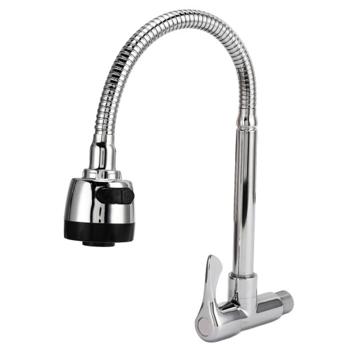 Copper 360 Rotatable Kitchen Sink Faucet G1/2 Pull Down Easy Install 1