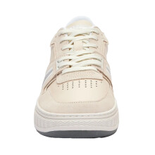 (8.5 UK, Off White) Lacoste Mens L001 Leather Trainers