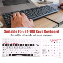 2 Pcs Keycap Stickers Universal Desktop