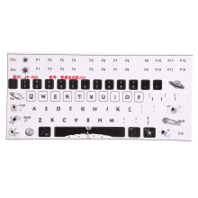 2 Pcs Keycap Stickers Universal Desktop