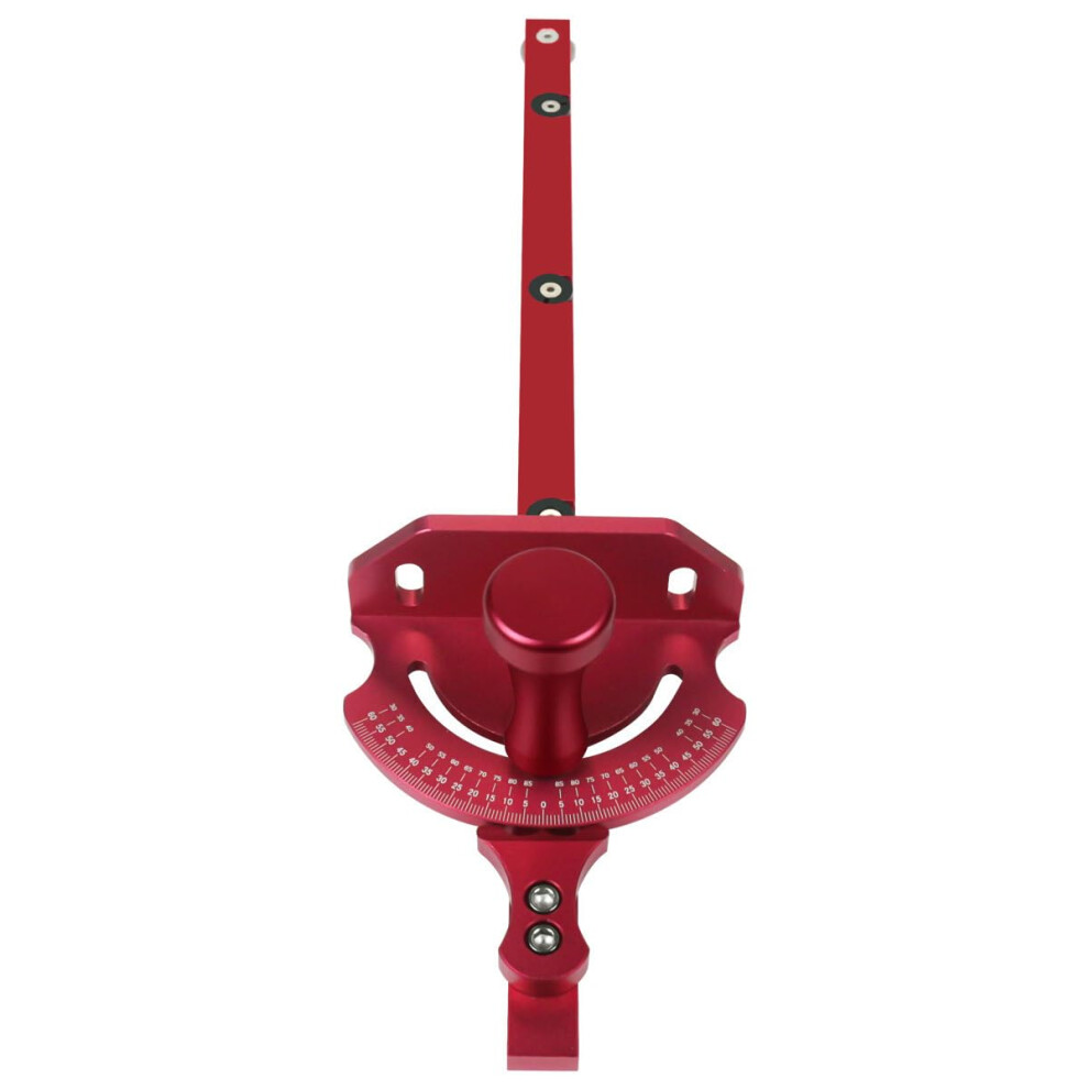 T Track Ruler With Adjustable Angle Plate, Precision 90 45 Measuring Tool, Durable Aluminum 9073542327950