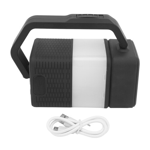 Oppladbar campinglykt med Bluetooth-høyttaler