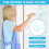 30 Count Heavy Duty Duster Refills, Electrostatic Microfiber Heads with Foldable Handle for Home 3