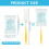 30 Count Heavy Duty Duster Refills, Electrostatic Microfiber Heads with Foldable Handle for Home 2