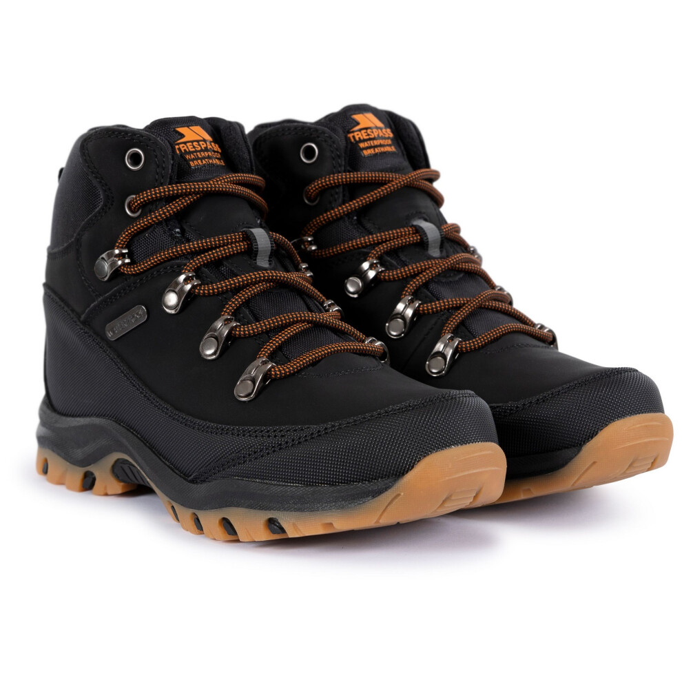 Trespass (5 Uk, Black) Childrens/Kids Corin Walking Boots