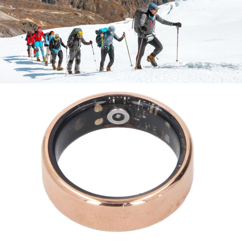 Goldener Smart-Ring 20 mAh, US-Größe 11, 64,6 mm