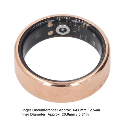 Goldener Smart-Ring 20 mAh, US-Größe 11, 64,6 mm 1