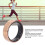 Goldener Smart-Ring 20 mAh, US-Größe 11, 64,6 mm 5