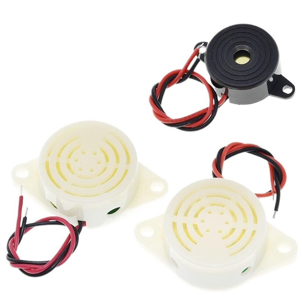 Electronic Buzzer Alarm 12V Dc Decibel Intermittent Or Continuous Beep For Car And Industrial Use 9455672255516
