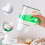 Laundry Detergent Dispenser with Measuring Cup, Moistureproof Lid and Large Capacity Storage 3