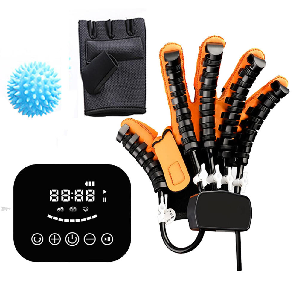 Rehabilitation Robot Glove with Motorized Assisted Movement for Stroke Recovery and Hand Therapy