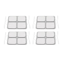 16pcs Reusable Self Adhesive Electrode Pads 2x2in for Therapy