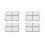 16pcs Reusable Self Adhesive Electrode Pads 2x2in for Therapy 1