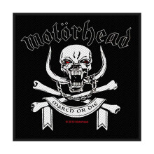 Motorhead March Or Die Woven Patch