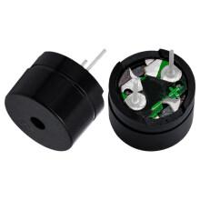 10PCS Piezoelectric Buzzer Alarm 16 Ohm 2KHz Wide Voltage 3V 5V 12V Clear Audible Alerts