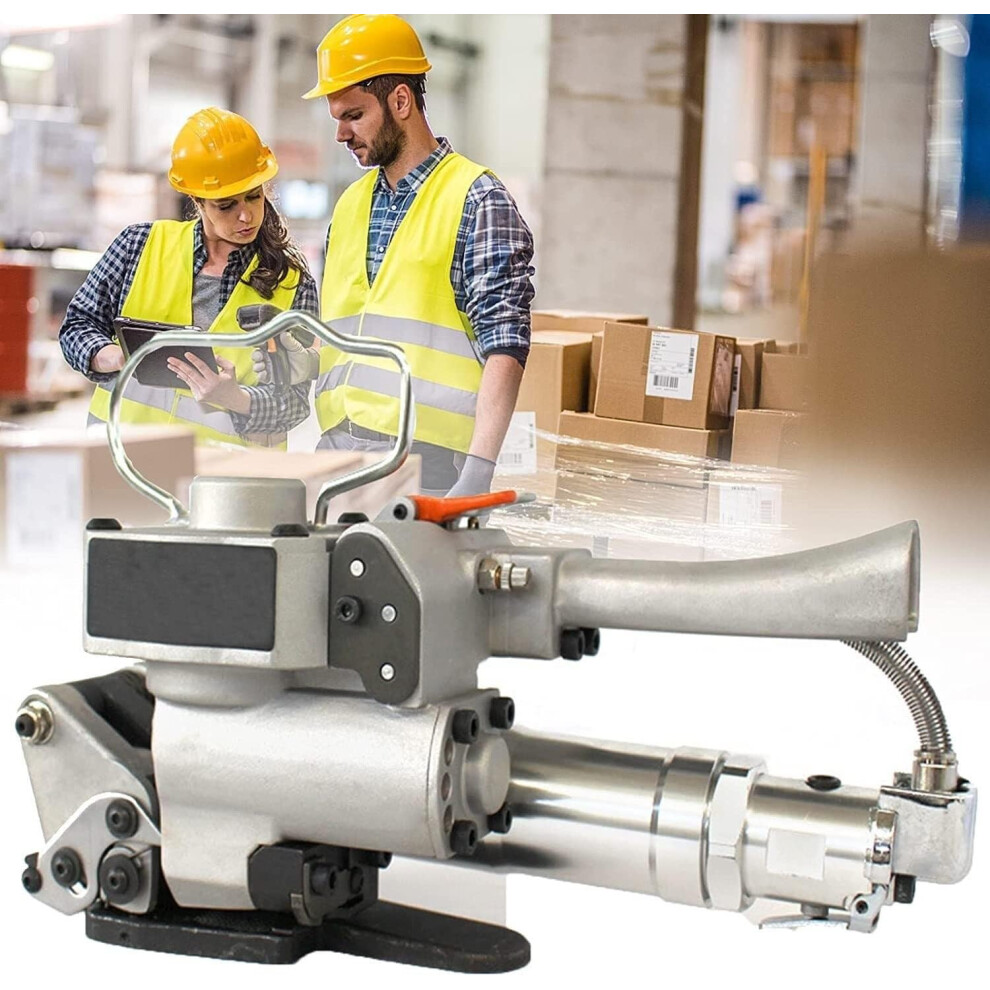 Pneumatic Strapping Tool With Strong Clamping Force And Friction Heat Welding For Pet And Pp Bands 9053599318934