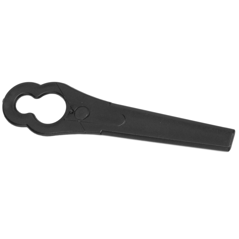 100Pcs Plastic Trimmer Blades 80Mm Length Black