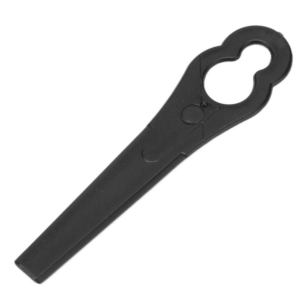 100Pcs Plastic Lawn Mower Blades 80mm 11x7mm