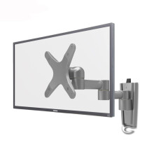Universal TV Wall Mount 1332 Inch, Adjustable Swivel Bracket with Tilt, VESA 75x75 100x100