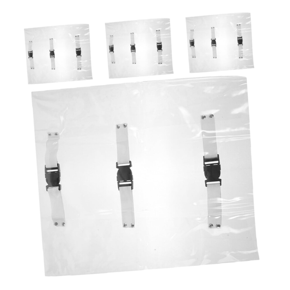Waterproof Dental Chair Foot Covers Nonslip Pvc Floor Protectors For Clinics And Spas 4Pcs 9053599319375
