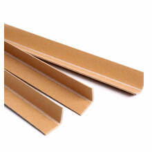 Cardboard Edge Protectors for Boxes L Shaped Corner Guards Kraft Paper Strips 10x5x0.3cm