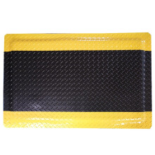 Anti Fatigue Mat Non Slip Waterproof 60x60x2cm Heavy Duty Industrial Floor Mat with Beveled Edge