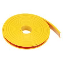 Edge Protector Strip 16mm x 6m Self Adhesive Flexible TPE Furniture Edge Guard for Table and Cabinet Yellow