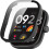 Case for Galaxy Watch 4 with Screen Protector, Full Coverage ScratchResist Shockproof Bumper Cover 4