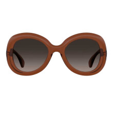 (One Size, Red) Moschino Womens/Ladies Round Frame Sunglasses
