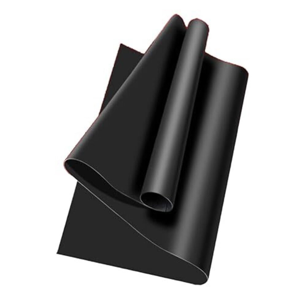 Voltage Insulation Rubber Mat, Oilresistant Nonslip Electrical Safety Floor Sheet, 3/5/10Mm Durable Black Industrial Mat (100X100x0.5cm) 9169991910185