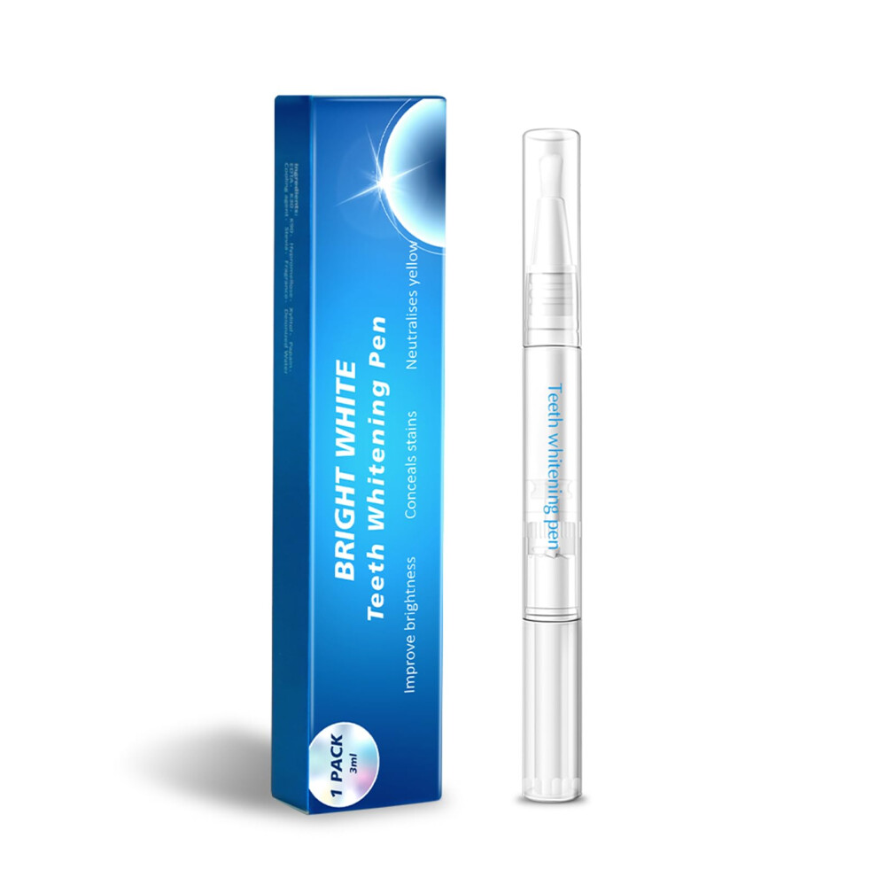 Teeth Whitening Pen with No Sensitivity Mint Gel, Targeted Stain Removal, Easy Twist Application