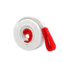 6 Ton Polyester Lifting Sling 8M Heavy Duty Strap for Secure Load Control and Weatherproof Durability