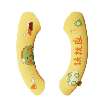 Soft Toilet Seat Cushion with Cartoon Print, Adhesive Design, Universal Fit, Reusable All Seasons