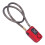 Vibration Trigger Alarm Lock, Remote Control Unlocking Method Smart Security Device with Breakage Detection Feature 7