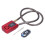 Vibration Trigger Alarm Lock, Remote Control Unlocking Method Smart Security Device with Breakage Detection Feature 1