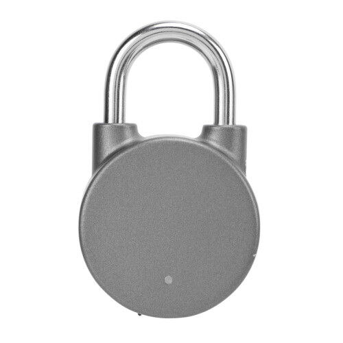 Fingerprint Padlock USB Charging, 20 Fingerprints, Grey 2