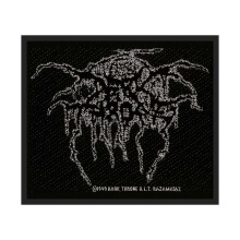 Darkthrone Lurex Woven Logo Patch