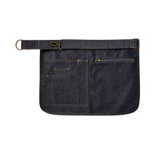 (One Size, Indigo Denim) Premier Adults Unisex Metro Utility Hip Apron