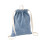 BagBase (One Size, Light Denim) Bagbase Denim Drawstring Bag 1
