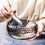 Glass Ashtray with Deep Bowl, Thicker Stackable Clear Design, Four Grooves for Home and Bar 5