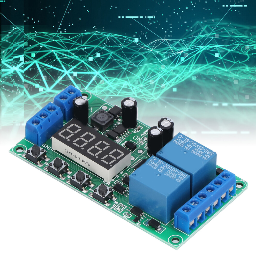 2 Channel Delay Relay Module YF-7
