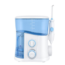 Water Flosser Oral Irrigator with Large Capacity Tank, Adjustable Modes and Multiple Nozzles