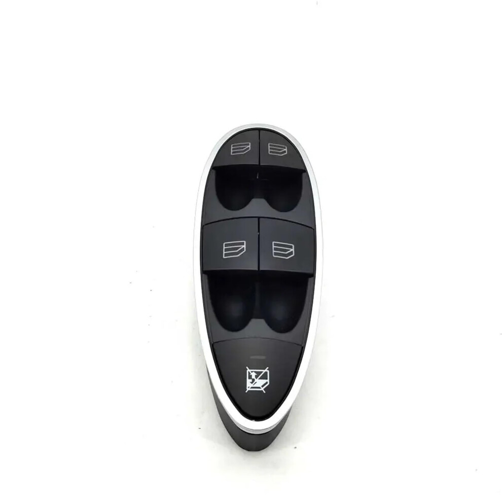A2118213679 Master Window Switch Chrome Finish Driver Side Electric Power Control Replacement 9771547187912
