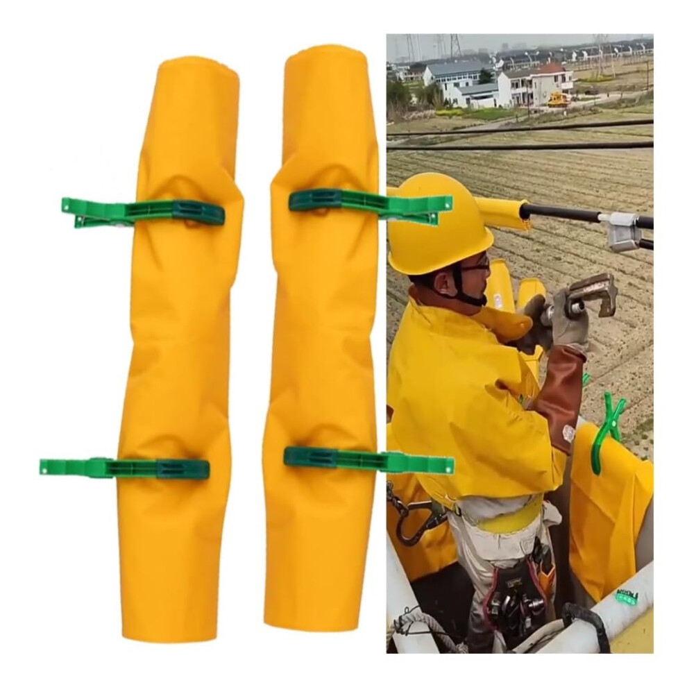 2 Packs Electrical Insulating Blanket 0.4Kv/10Kv With Clips Voltage Eva Safety Mat For Power Distribution 9310869716389