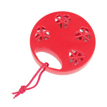 Tambourine with Stainless Steel Orff Bells, 2 in 1 Design, Clear Bright Sound for Adults