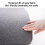 Ergonomic S-Shaped Memory Foam Leg Rest Pillow 25x58x17cm 9