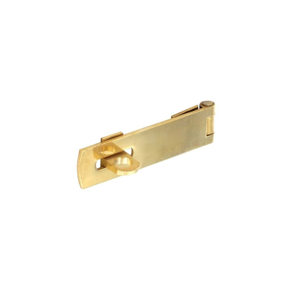Securit - Brass Hasp & Staple - 63Mm 5019923114638