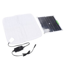 Almohadilla calefactora solar para mascotas de 12 V y 50 W para coche