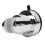 Supporto per soffione doccia a ventosa in ABS Nero/Argento 12