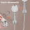 Supporto per soffione doccia a ventosa in ABS Nero/Argento 6